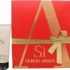Giorgio Armani Si Gift Set 50ml EDP + 75ml Shower Gel + 75ml Body Lotion