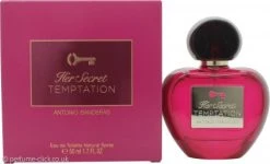 Antonio Banderas Her Secret Temptation Eau De Toilette 50ml Spray