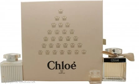 Chloé Gift Set 75ml EDP + 100ml Body Lotion + 5ml EDP