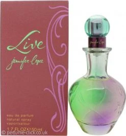 Jennifer Lopez Live Eau De Parfum 50ml Spray