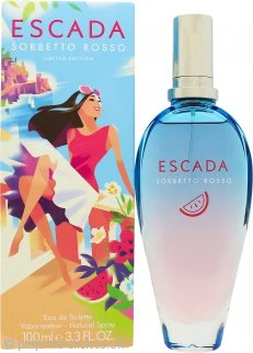 Escada Sorbetto Rosso Eau De Toilette 100ml Spray
