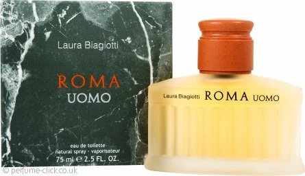 Laura Biagiotti Roma Uomo Eau De Toilette 75ml Spray