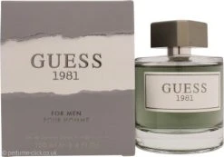 Guess 1981 For Men Eau De Toilette 100ml Spray