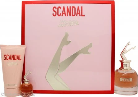 Jean Paul Gaultier Scandal Gift Set 50ml EDP + 75ml Body Lotion + 6ml EDP
