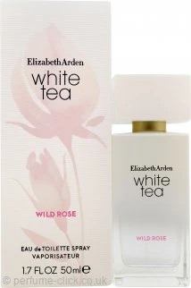 Elizabeth Arden White Tea Wild Rose Eau De Toilette 50ml Spray