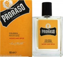 Proraso Wood And Spice Eau De Cologne 100ml Spray