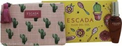 Escada Flor Del Sol Gift Set 30ml EDT + Beauty Bag