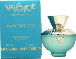Versace Pour Femme Dylan Turquoise Eau De Toilette 100ml Spray