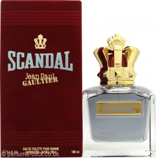 Jean Paul Gaultier Scandal Pour Homme Eau De Toilette 100ml Refillable Spray