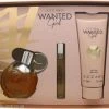 Azzaro Wanted Girl Gift Set 80ml EDP + 100ml Body Milk + 7.5ml EDP