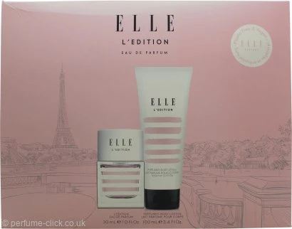Elle L'Edition Gift Set 30ml EDP + 100ml Body Lotion