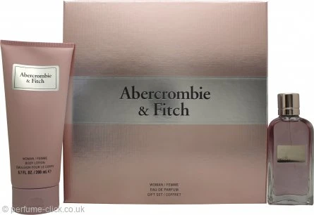 Abercrombie & Fitch First Instinct For Her Gift Set 50ml EDP + 200ml Body Lotion