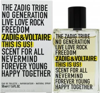Zadig & Voltaire This Is Us! Eau De Toilette 50ml Spray
