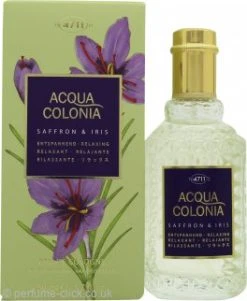 Mäurer & Wirtz 4711 Acqua Colonia Saffron & Iris Eau De Cologne 50ml Spray
