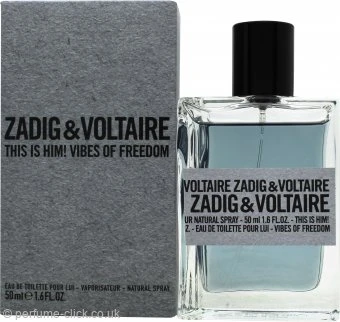 Zadig & Voltaire This Is Him! Vibes Of Freedom Eau De Toilette 50ml Spray