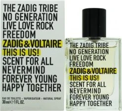 Zadig & Voltaire This Is Us! Eau De Toilette 30ml Spray
