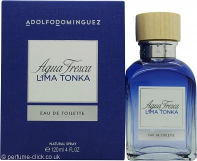 Adolfo Dominguez Agua Fresca Lima Tonka Eau De Toilette 120ml Spray