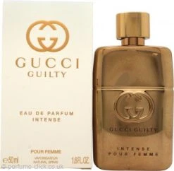 Gucci Guilty Eau De Parfum Intense Pour Femme 50ml Spray