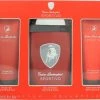 Lamborghini Sportivo Gift Set 125ml EDT Spray + 100ml Shower Gel + 100ml Aftershave Balm