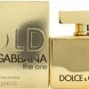 Dolce & Gabbana The One Gold Eau De Parfum Intense 75ml Spray