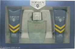 Top Gun Rivet Gift Set 100ml EDT + 100ml Shower Gel + 100ml Aftershave Balm