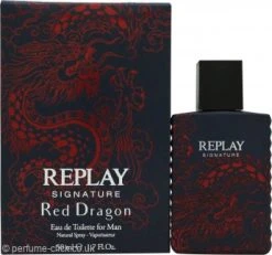 Replay Signature Red Dragon Eau De Toilette 50ml Spray