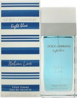 Dolce & Gabbana Light Blue Italian Love Eau De Toilette 50ml Spray