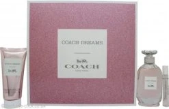 Coach Dreams Gift Set 90ml EDP + 7.5ml EDP + 100ml Body Lotion
