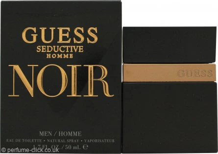 Guess Seductive Noir Homme Eau De Toilette 50ml Spray