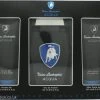 Lamborghini Acqua Gift Set 125ml EDT + 100ml Shower Gel + 100ml Aftershave Balm