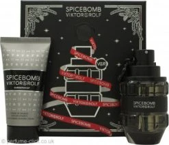 Viktor&Rolf Viktor & Rolf Spicebomb Christmas Gift Set 50ml EDT + 50ml Shaving Cream