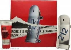 Carolina Herrera 212 Heroes Gift Set 90ml EDT + 100ml Shower Gel