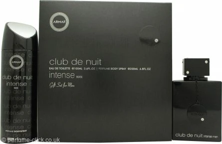 Armaf Club De Nuit Intense Gift Set 105ml EDT + 200ml Body Spray