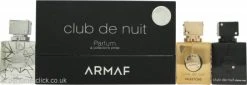 Armaf Club De Nuit A Collectors Pride For Men Gift Set 30ml Club De Nuit Intense EDP + 30ml Club De Nuit Milestone EDP + 30ml Club De Nuit Sillage EDP