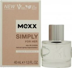 Mexx Simply For Her Eau De Toilette 40ml Spray