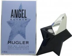 Mugler Angel Elixir Eau De Parfum 50ml Refillable Spray