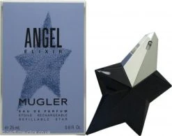 Mugler Angel Elixir Eau De Parfum 25ml Refillable Spray
