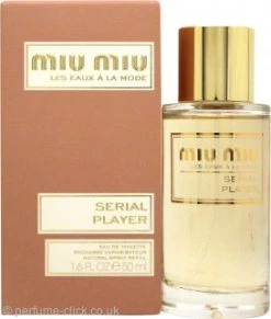 Miu Miu Serial Player Eau De Toilette 50ml Spray