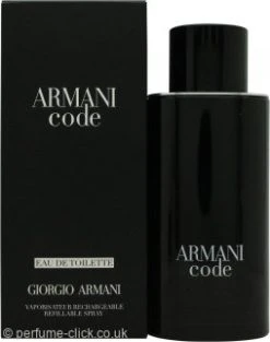 Giorgio Armani Armani Code Eau De Toilette 125ml Refillable Spray