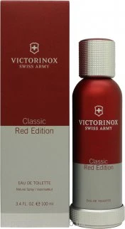 Victorinox Swiss Army Classic Red Edition Eau De Toilette 100ml Spray