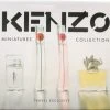 Kenzo Miniatures Gift Set 5ml Jungle Elephant EDP + 4ml Flower EDP + 4ml Flower By Kenzo Poppy Bouquet EDP + 5ml L'Eau Kenzo Pour Femme EDT