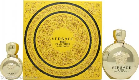 Versace Eros Pour Femme Gift Set 100ml EDP + 30ml EDP