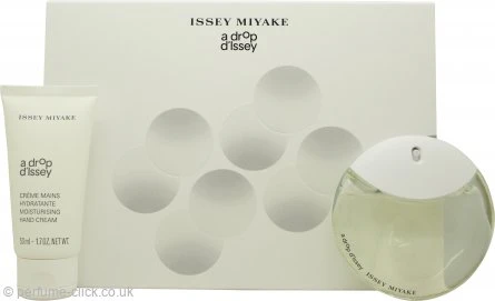 Issey Miyake A Drop D'Issey Gift Set 50ml EDP + 50ml Hand Cream