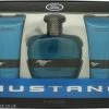 Mustang Blue Gift Set 100ml EDT + 100ml Aftershave Balm + 100ml Hair & Body Wash