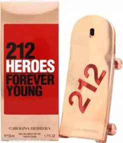 Carolina Herrera 212 Heroes Forever Young Eau De Parfum 50ml Spray