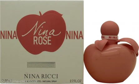 Nina Ricci Nina Rose Eau De Toilette 80ml Spray