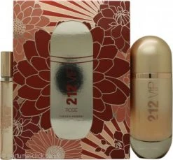 Carolina Herrera 212 VIP Rosé Gift Set 80ml EDP + 10ml EDP