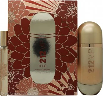 Carolina Herrera 212 VIP Rosé Gift Set 80ml EDP + 10ml EDP