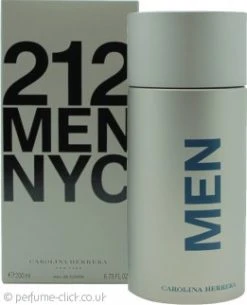 Carolina Herrera 212 Men Eau De Toilette 200ml Spray