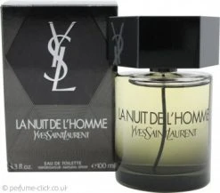 Yves Saint Laurent La Nuit De L'Homme Eau De Toilette 100ml Spray